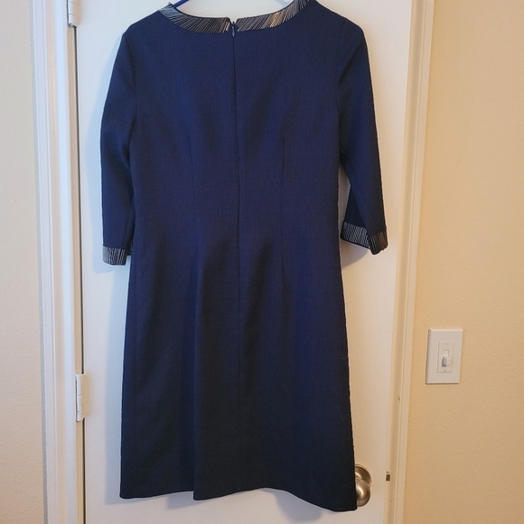 Adrianna Papell - Navy Blue  Sheath Cocktail Dress size 4 - Picture 2 of 6